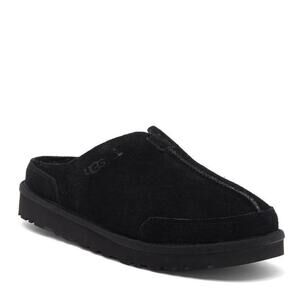 UGG Marcman Slippers Shearling Lined Suede Shoes Soft Comfort Lounging Sz 8